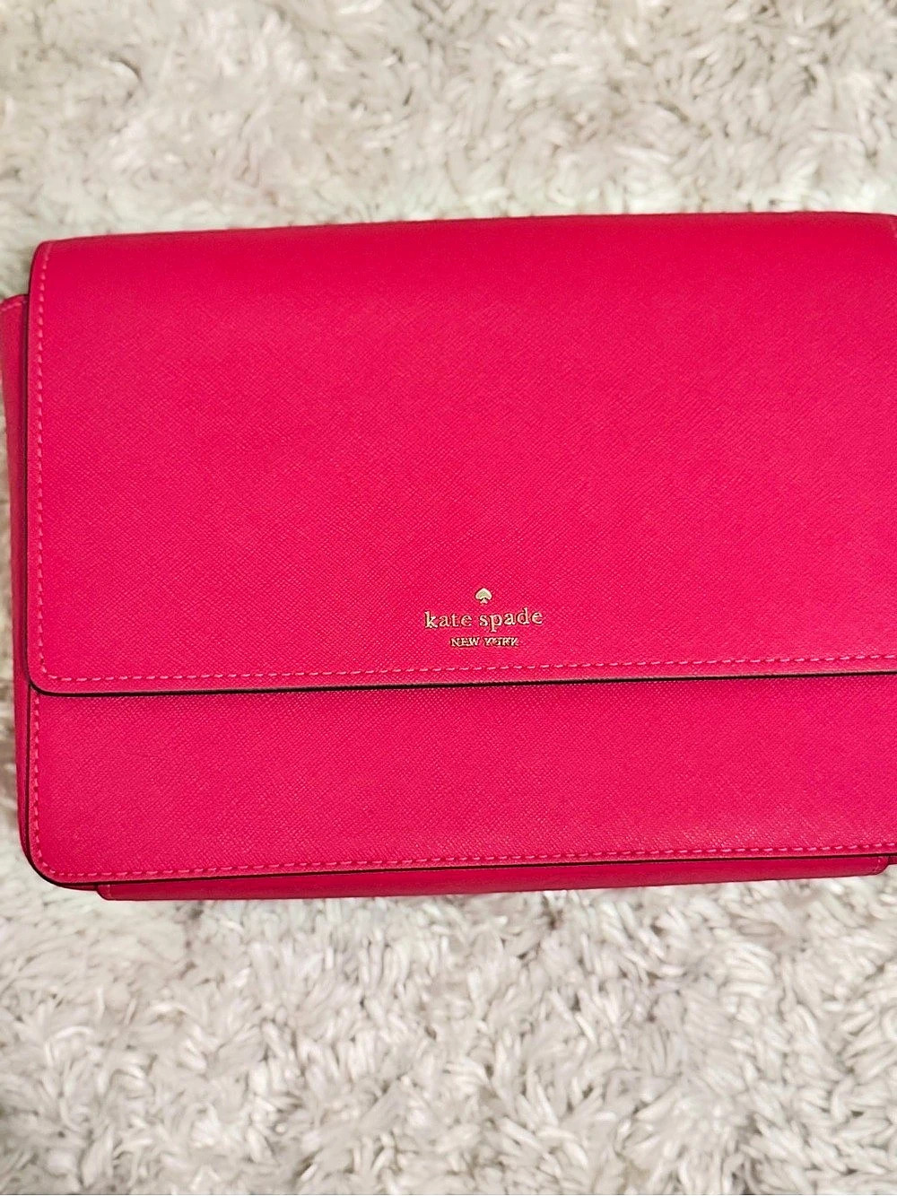 kate spade Staci Flap Crossbody Pink Shoulder Bag